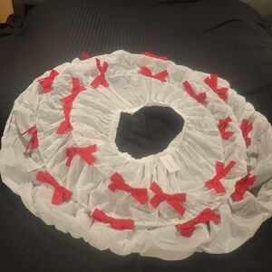 The New Era Baby Hoop Skirt with Red Bows